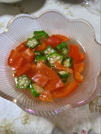 パプリカを使ったいつもと違う料理をつくりたかったので助かりました！
とても美味しかったです。