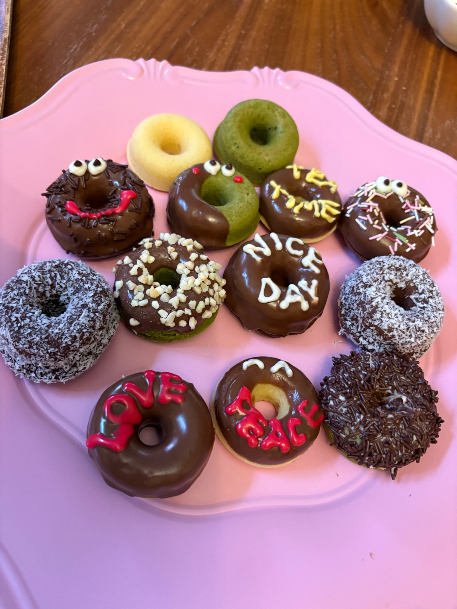 米粉豆乳焼きドーナツ