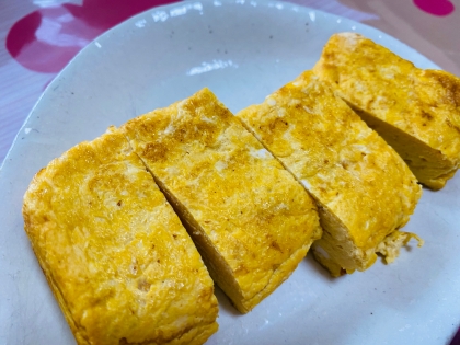 とろ～りチーズ入り厚焼き玉子