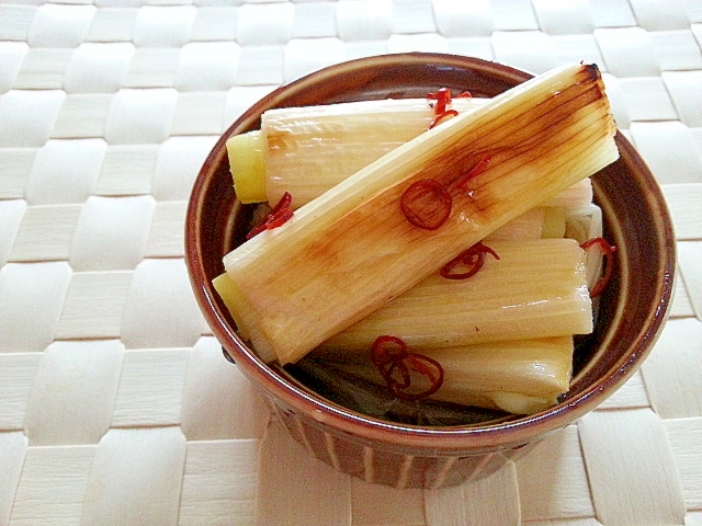 トースターで♪焼きネギのマリネ✿