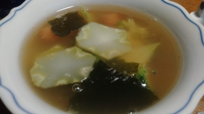 ブロッコリーの茎スープ