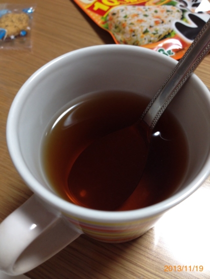風邪や咳、喉痛時に飲みたい生姜・蜂蜜・梅・紅茶♪