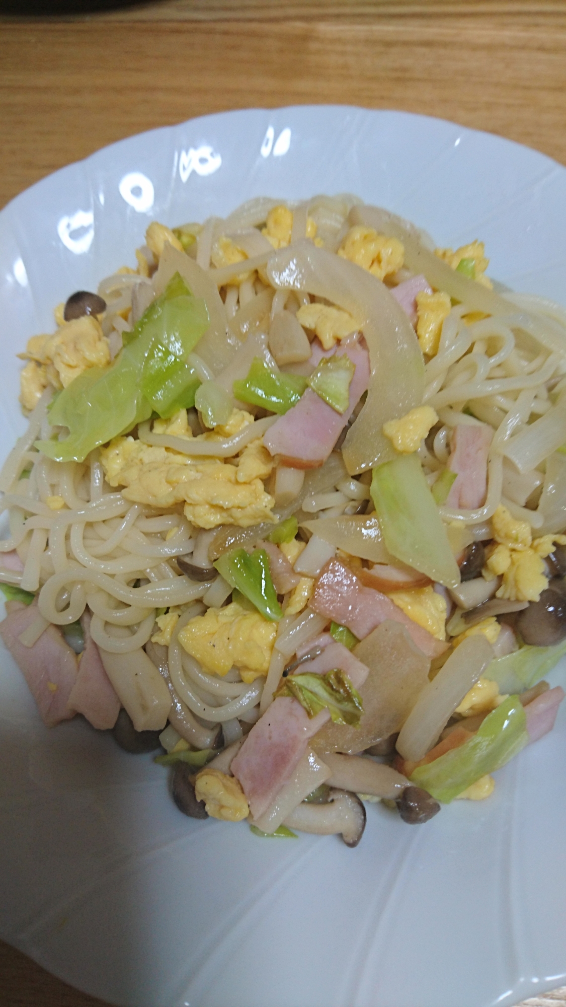 休日のランチに ひやむぎチャンプルー レシピ 作り方 By はせたき 楽天レシピ 休日のランチに ひやむぎチャンプルー レシピ 作り方 By はせたき 楽天レシピ