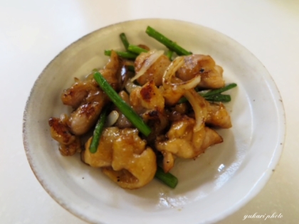 簡単♪うちのガリバタチキン炒め