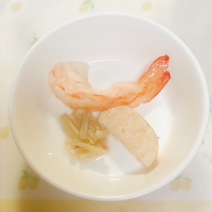 あみえび細ねぎそば粉♪