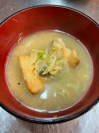 レンジで簡単♪お味噌汁