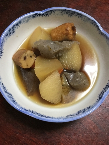 さつま揚げと大根の煮物