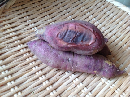 オーブンで焼き芋