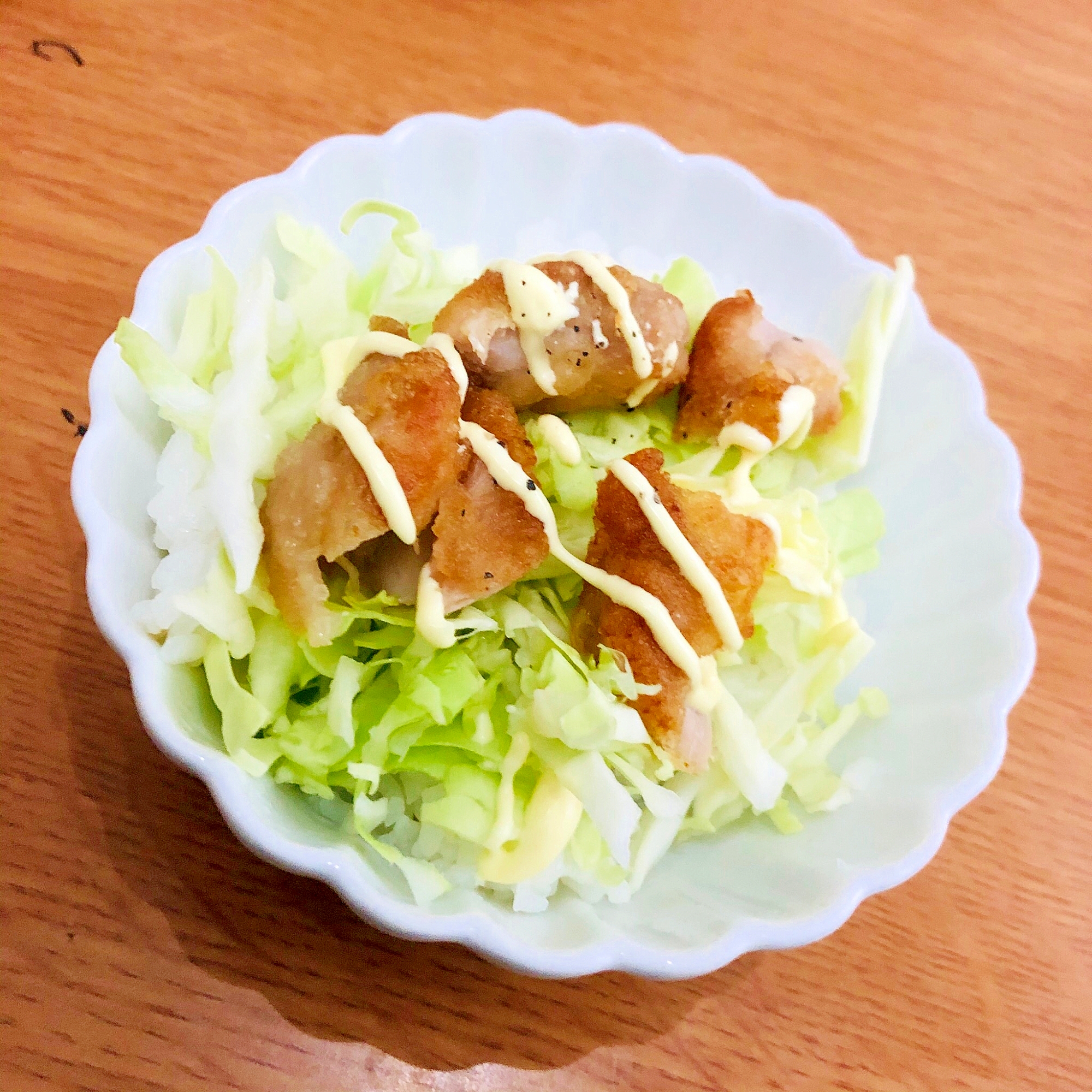 から揚げの丼