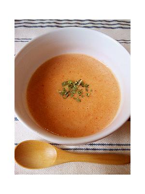 トマトとにんじんのスープ