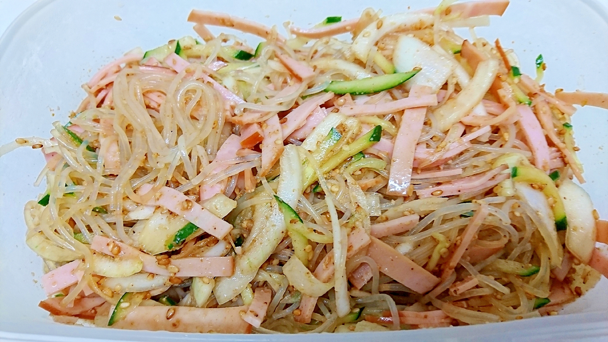 冷たい料理 さっぱり中華風 春雨サラダ レシピ 作り方 By ヨギーニ 楽天レシピ