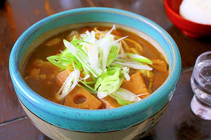 煮しめカレーうどん