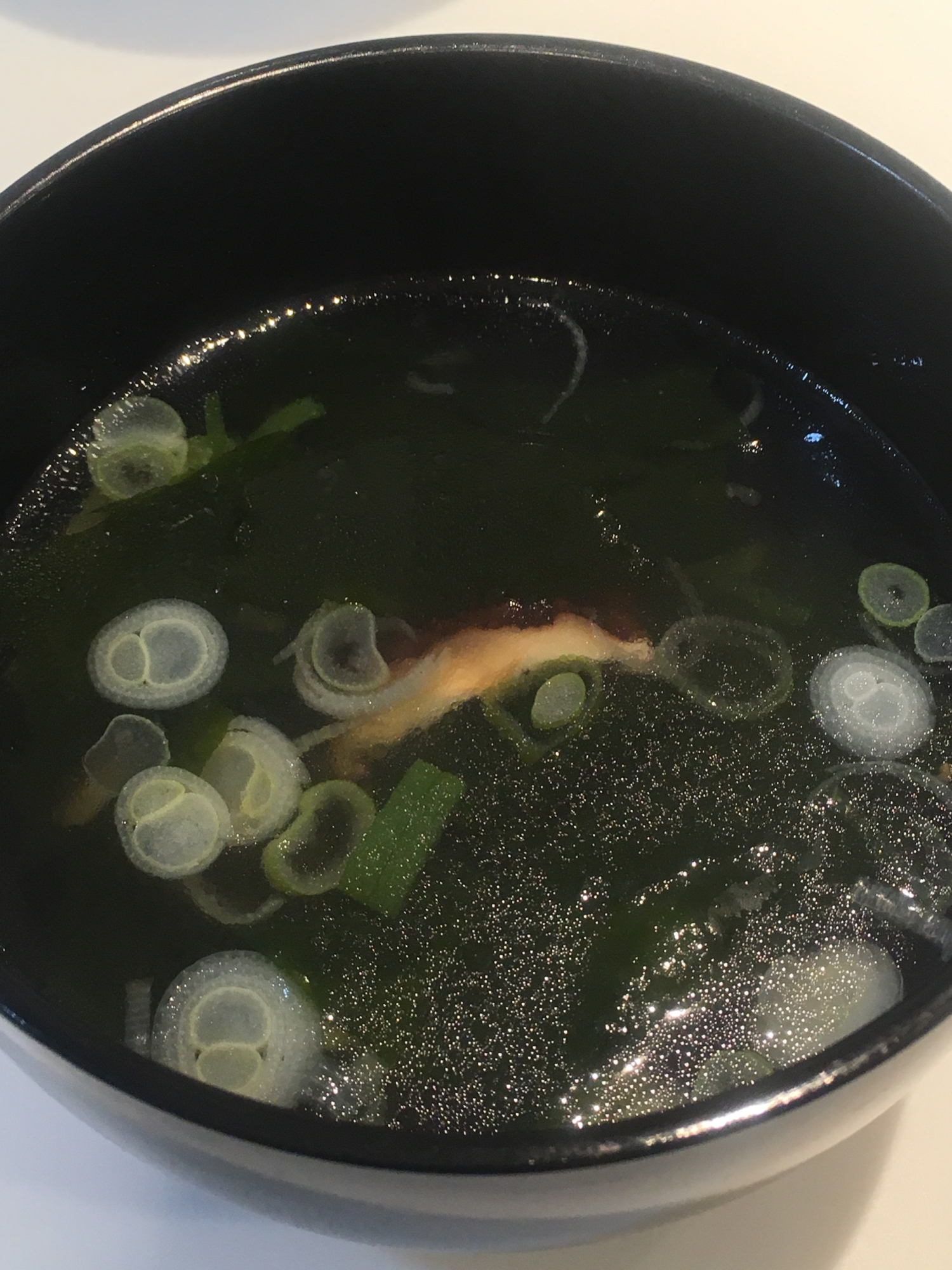わかめと椎茸の中華スープ