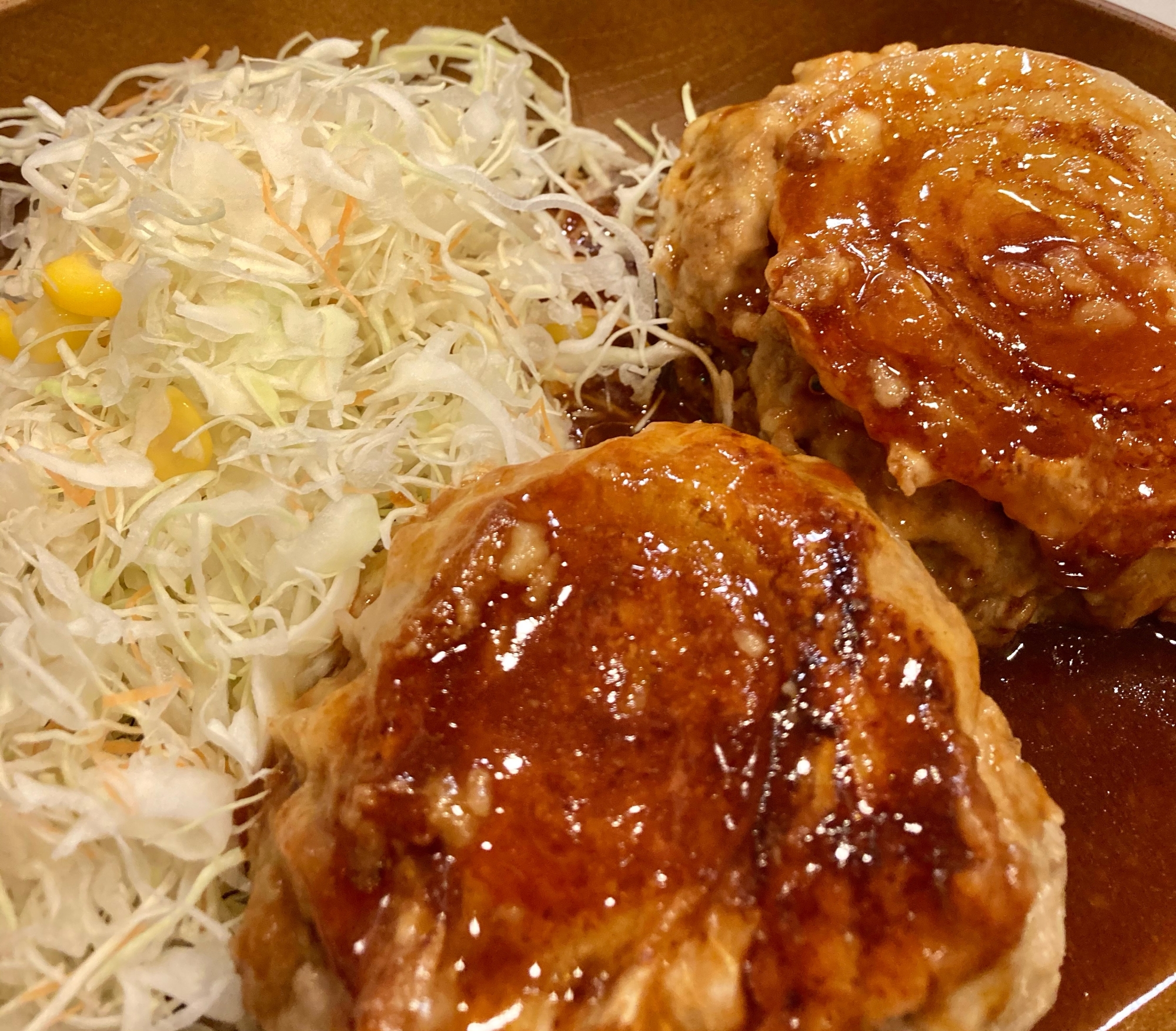 チー玉ねぎおからハンバーグ♪