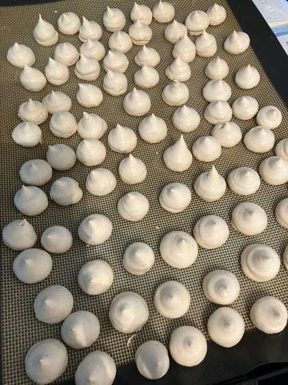 綿菓子味の可愛い　メレンゲクッキー