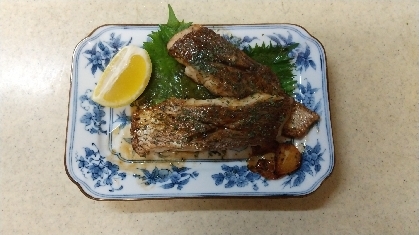 ちょっと和風☆　「鯛のバター醤油ソテー」