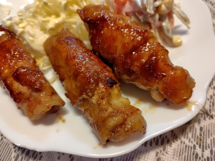 15分で！長芋と大葉の豚ロース照り焼き♪