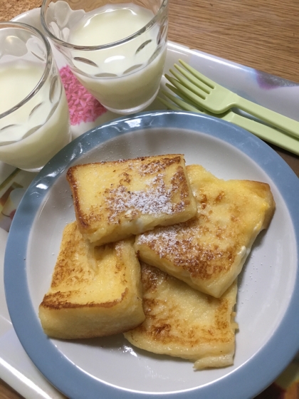 超絶黄金比♡簡単！フレンチトースト♡