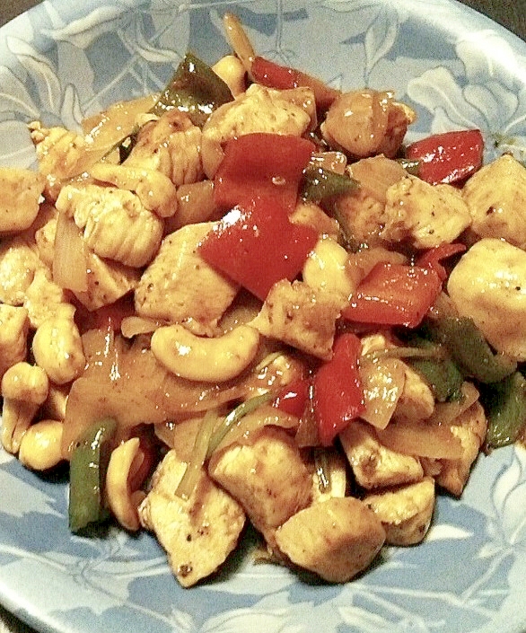 タイ風鶏肉のカシューナッツ炒め 簡単エスニック レシピ 作り方 By Nozul 楽天レシピ
