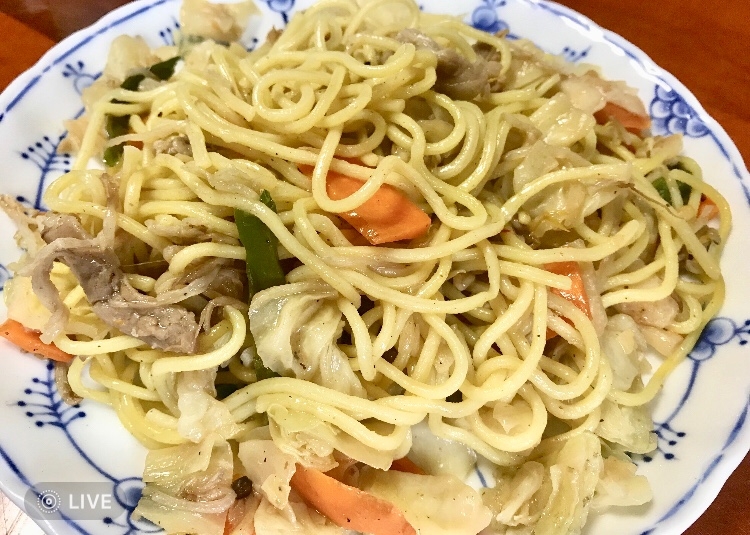 中華風焼きそば！オイスターソース