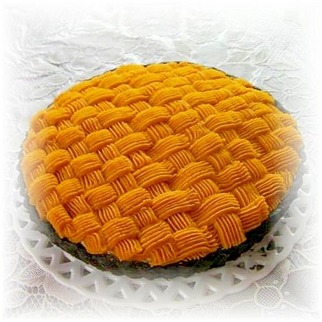 ハロウィンにも♪かぼちゃのモンブランタルト