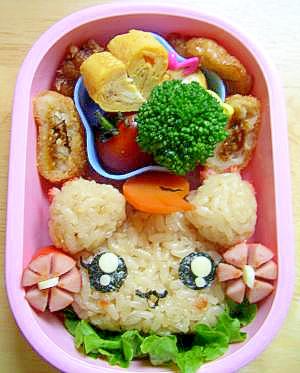 娘の幼稚園弁当 Yesプリキュア5 ナッツ レシピ 作り方 By Vickyvicky 楽天レシピ