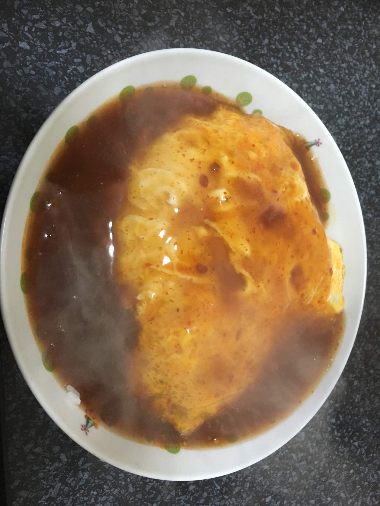 簡単!あんだく!ピリ辛天津飯