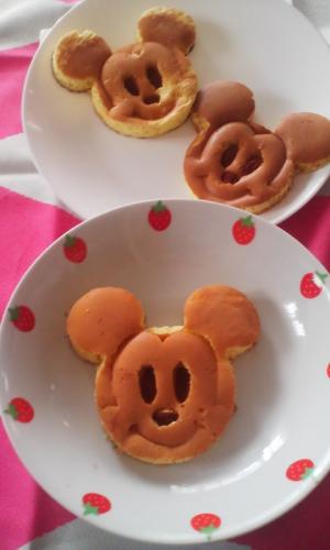 ミッキー型使用 豆乳ホットケーキ レシピ 作り方 By Tekonani 楽天レシピ ミッキー型使用 豆乳ホットケーキ レシピ 作り方 By Tekonani 楽天レシピ