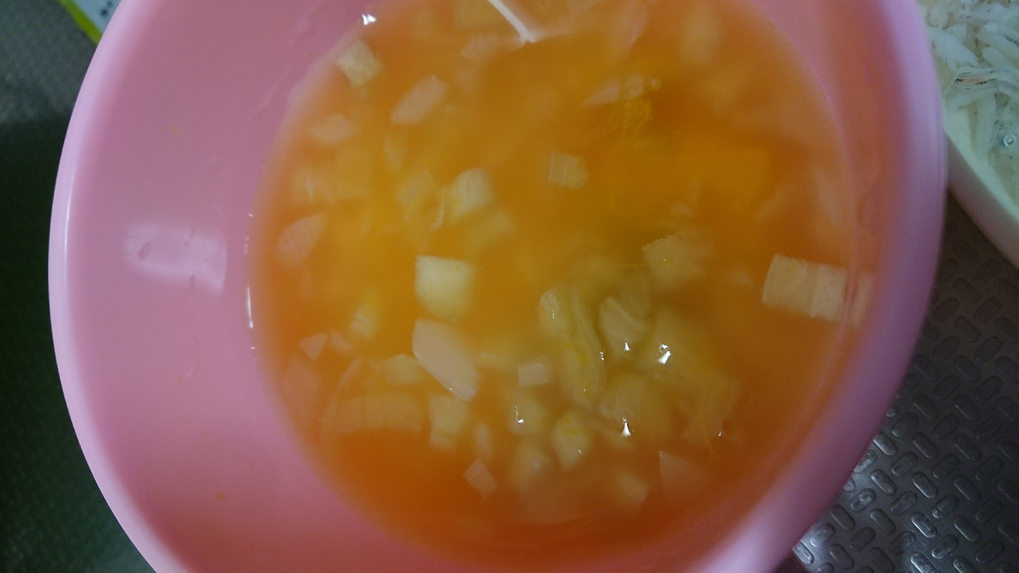 離乳食後期 かぼちゃスープ