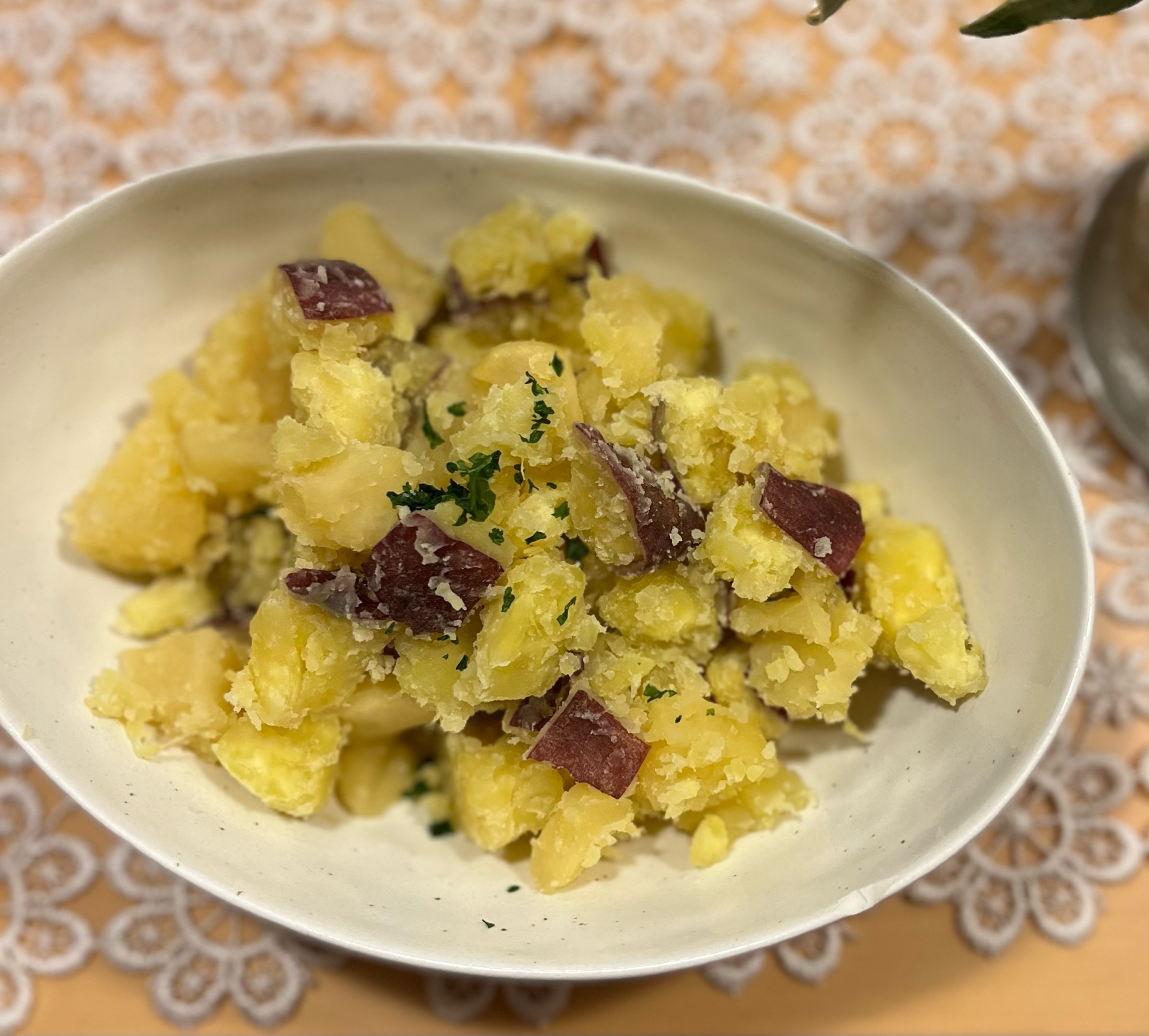 超簡単！！りんごのきんとん　(さつま芋甘煮)