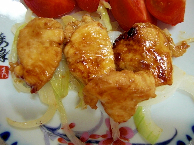 鶏肉の味噌漬け焼き