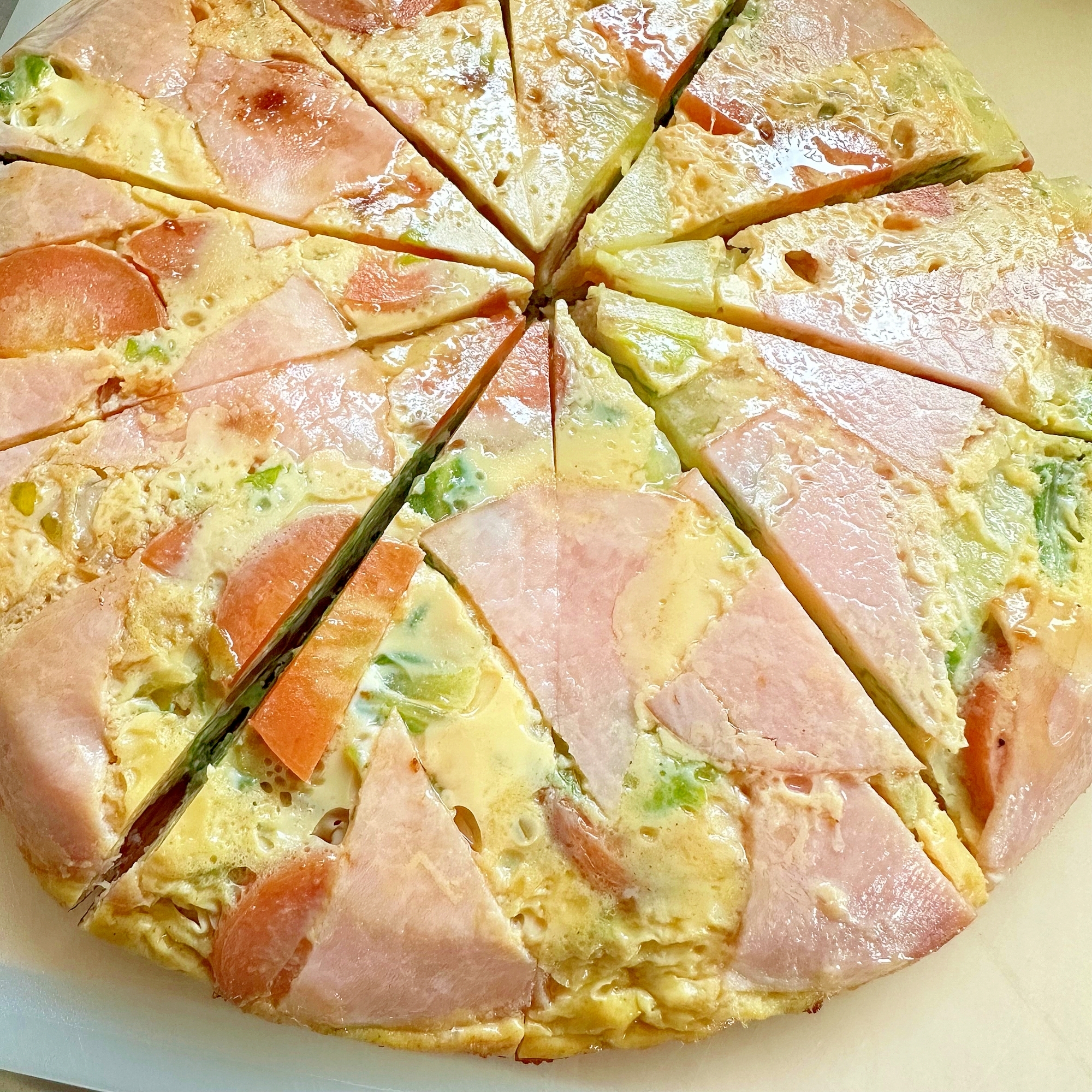 ハムと白菜のオムレツ*ஐ *ஐ
