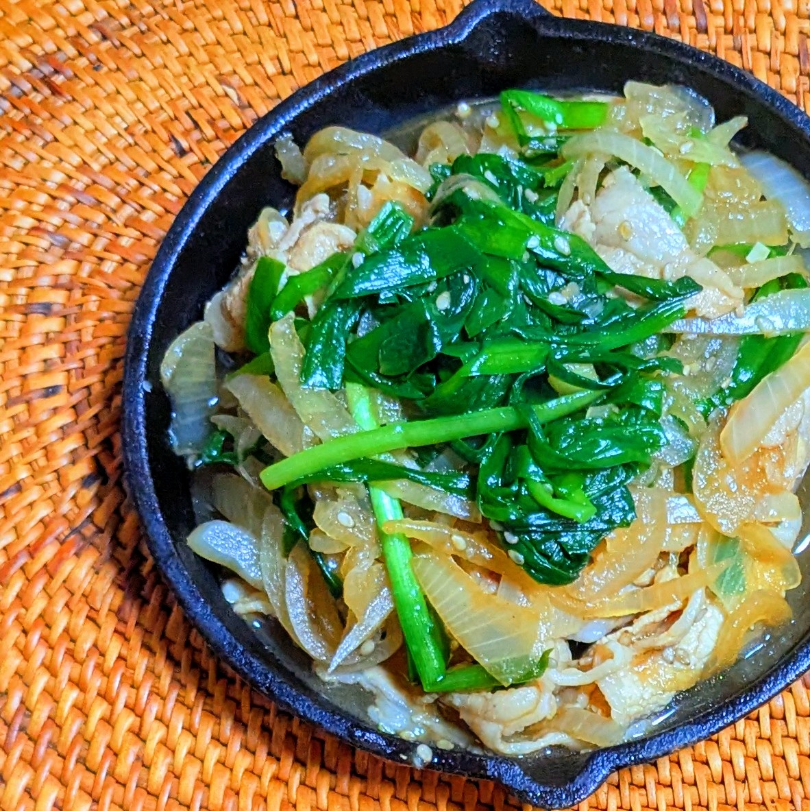 豚ロース肉のニラプルコギ