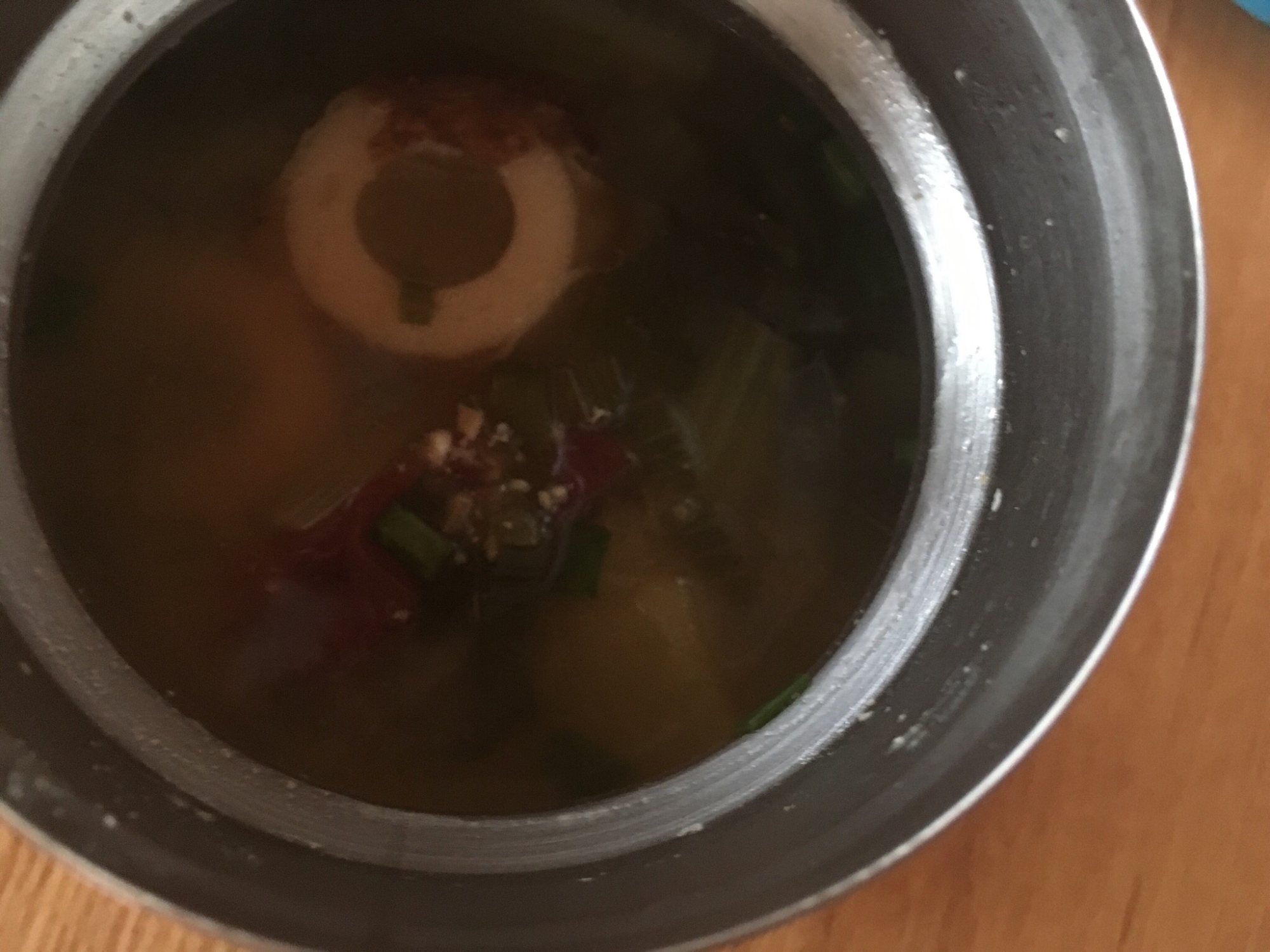 ちくわと小松菜の和風スープ