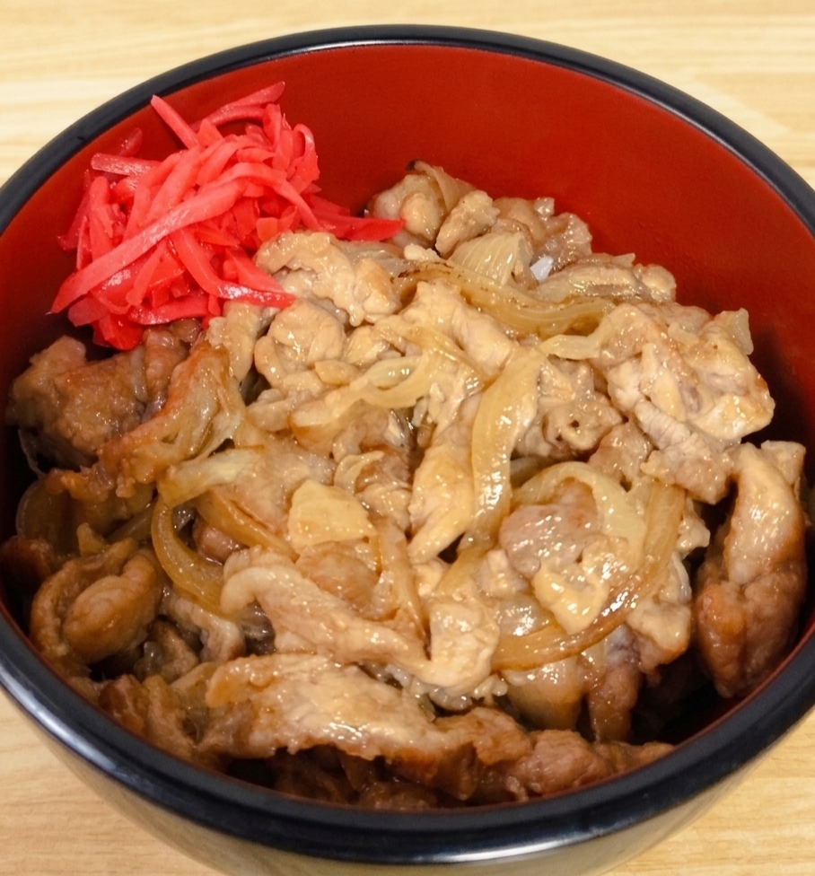 ガッツリ【生姜豚丼】