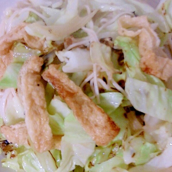 キャベツと薄揚げのそうめんチャンプル レシピ 作り方 By K 楽天レシピ キャベツと薄揚げのそうめんチャンプル レシピ 作り方 By K 楽天レシピ