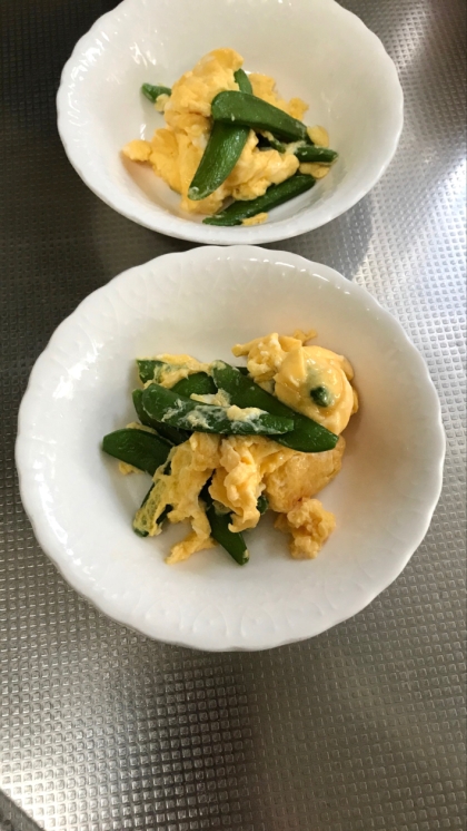 こんにちは♬
副菜にぴったりですね✨
スナップえんどうレシピ嬉しい〜(*^▽^*)
とっても美味しかったですごちそうさまでした♡