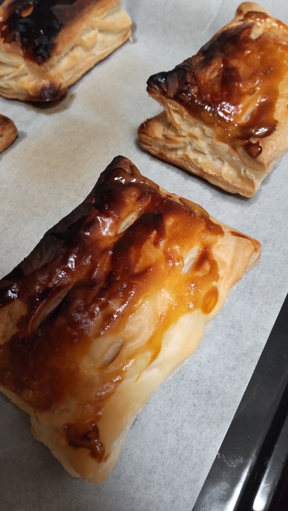 冷凍パイシートで簡単アップルパイ