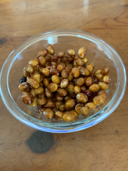 余った節分豆で♪コーヒー豆菓子