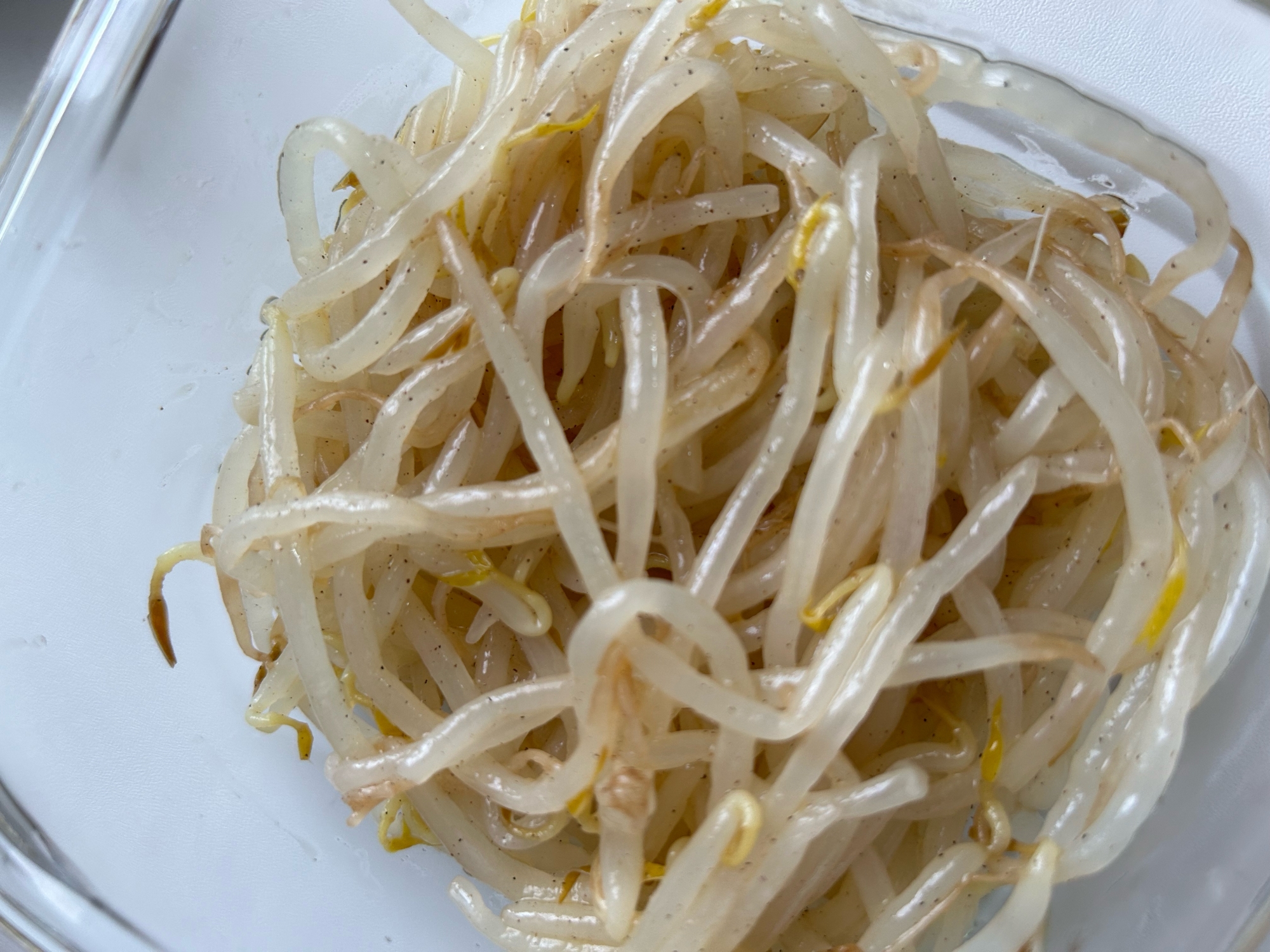 電子レンジで簡単☆もやしナムル