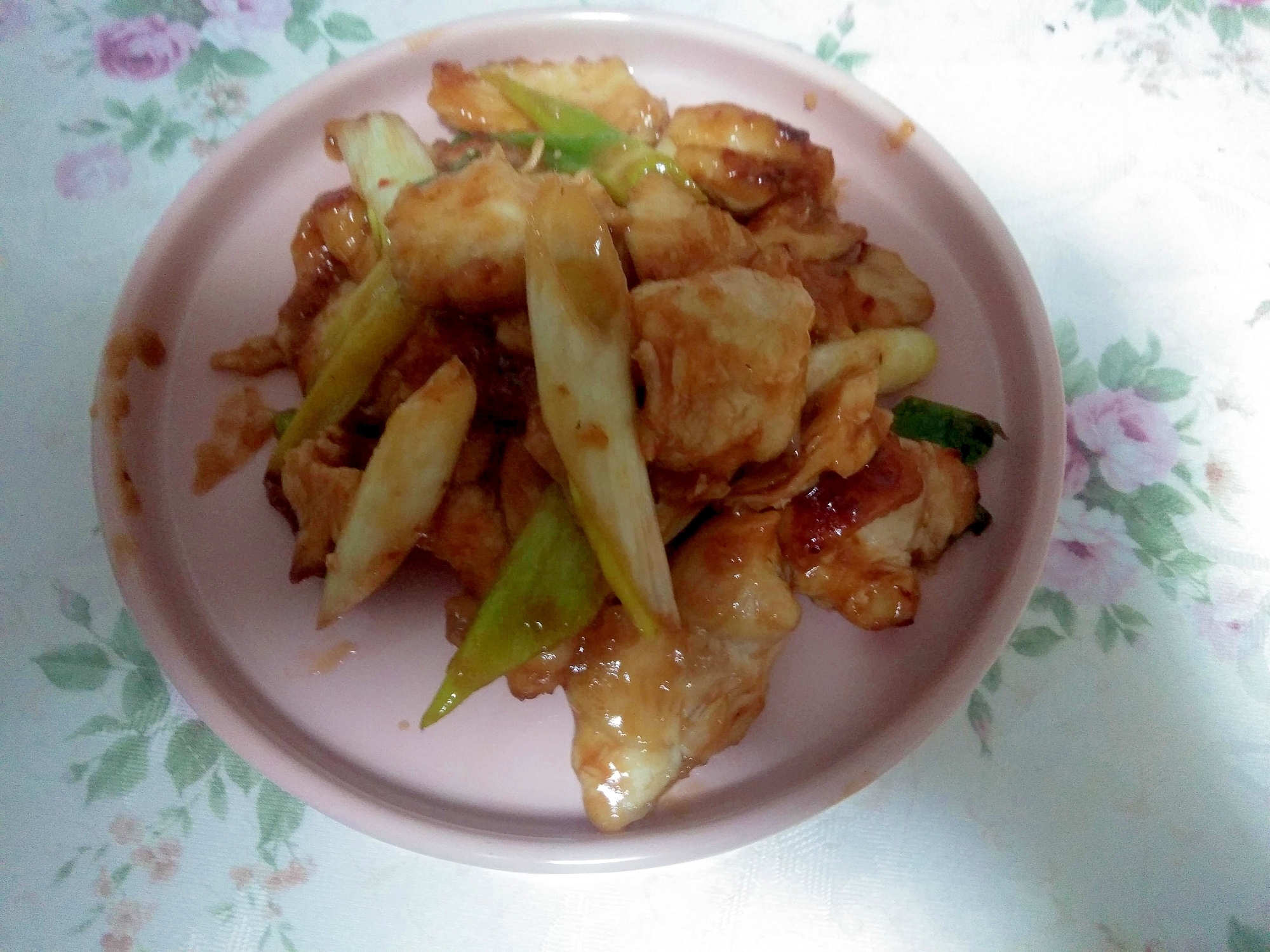 箸が止まらない~ねぎ鶏炒め