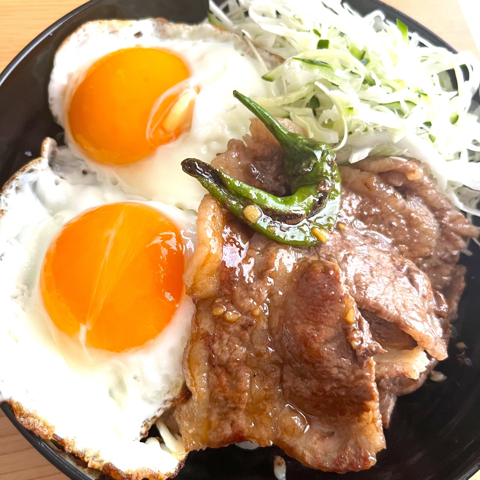 牛カルビ丼