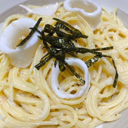 イカと明太子の和風パスタ☆スパゲティー