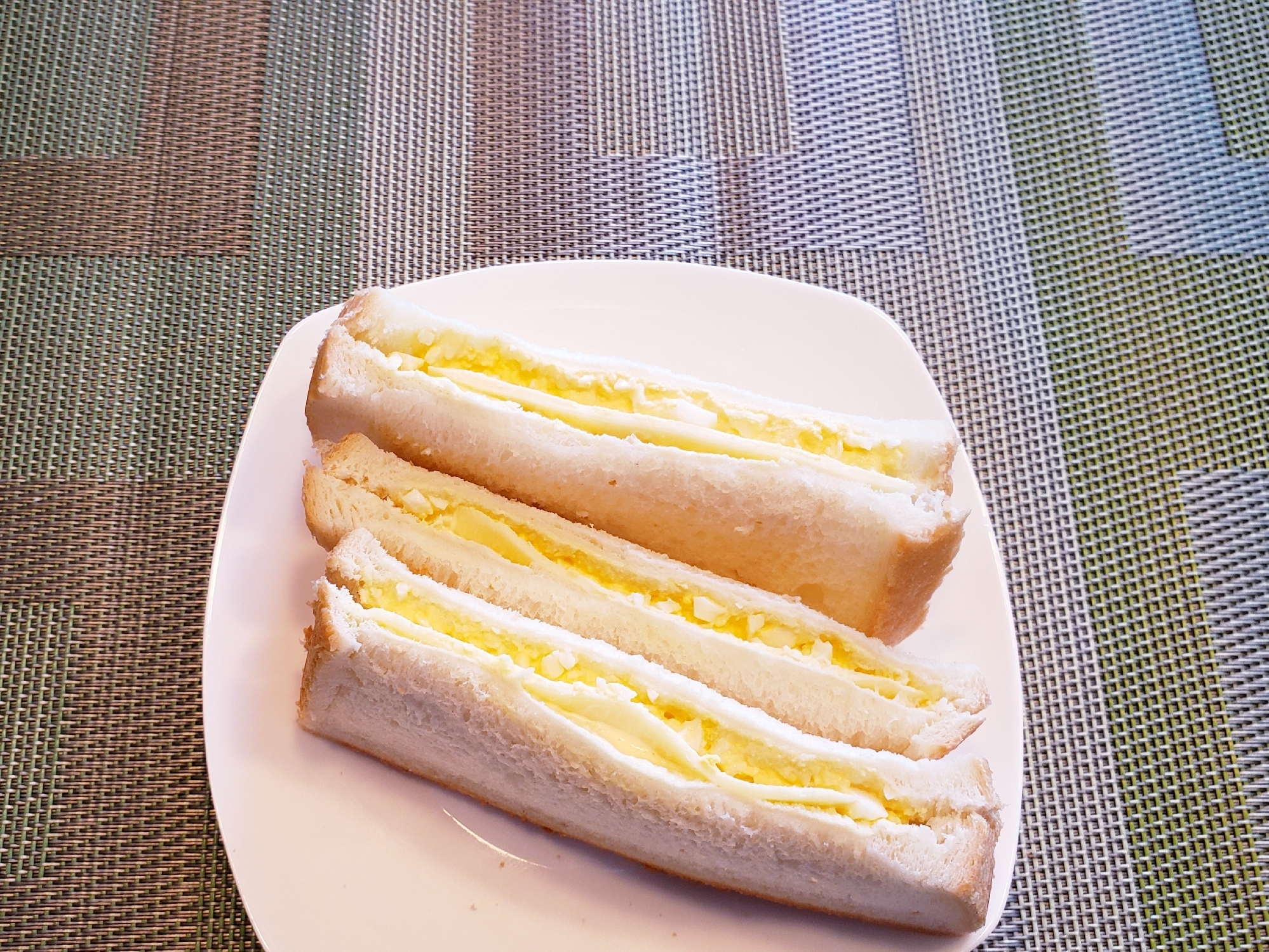 たまご とチーズのサンドイッチ レシピ 作り方 By のりばあ 楽天レシピ