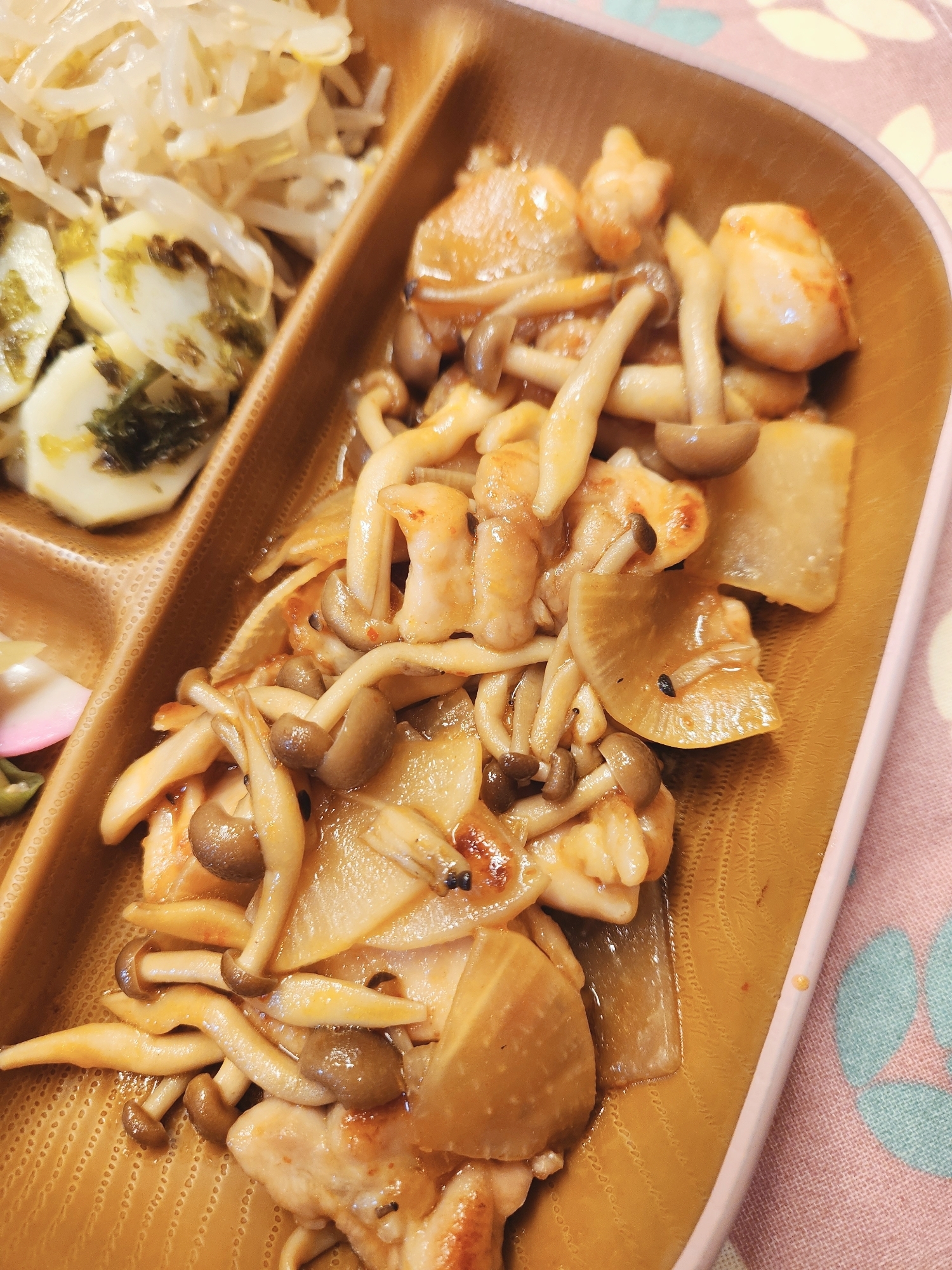 【おかず】鶏肉と野菜の豆板醤炒め
