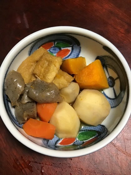 ゴロゴロ大きめに切った煮物