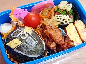 簡単！ゴーオンブラック弁当