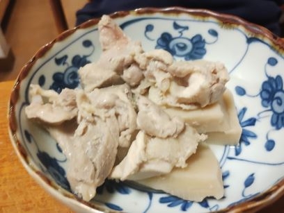 鶏肉とたけのこの煮物