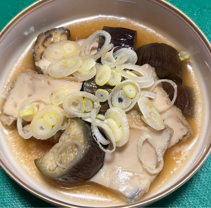 うまっ☆なすと厚揚げの煮びたし