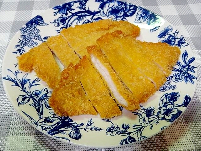 生姜焼き用ロースで薄とんかつ